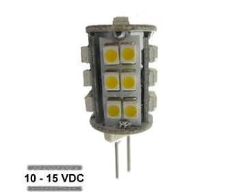 UITVERKOOP LAMP G4 25SMD 10-15V/DC 1,3W