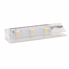 DESIGN LIGHT GLASPLAAT CLIP PVC 12V