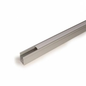 UITVERKOOP Diep aluminium ledstrip opbouw profiel NTC 100cm