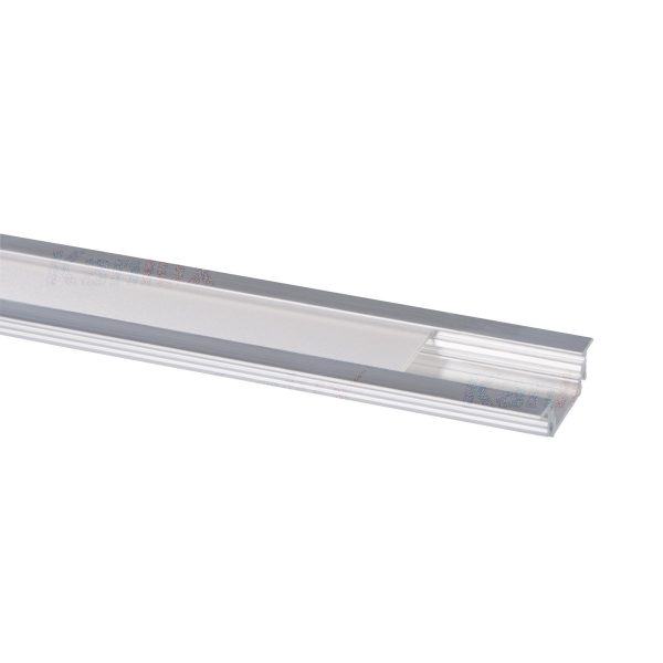 UITVERKOOP Ledstrip inbouw profiel aluminium 100cm - Afbeelding 2