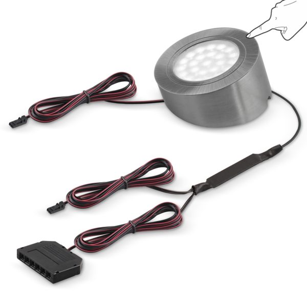 OVAL SKOS OPBOUW LED SPOT MET SCHAKELAAR 2W - Afbeelding 2