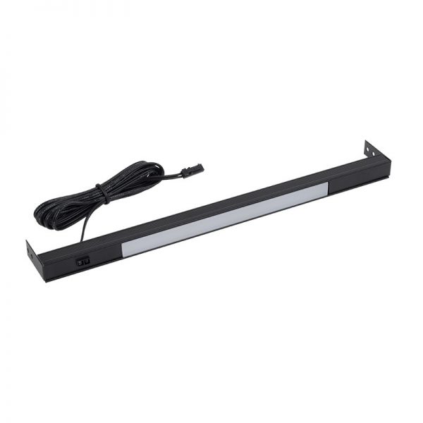 zwarte led schuiflade verlichting