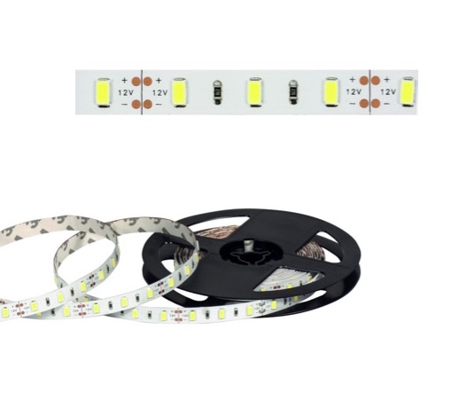 Ledstrip rol 60 SMD5630 led per meter IP20 12V