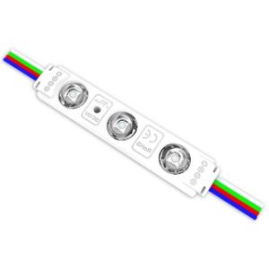 Led RGB module 3 led IP65 12V