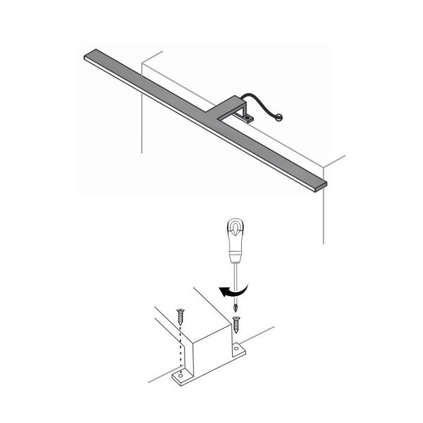 DESIGNLIGHT LED KAST / SPIEGEL LAMP AMBER 4,5W 230V - Afbeelding 13