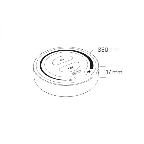 Seli draadloze led dimmer met ontvanger - Afbeelding 7