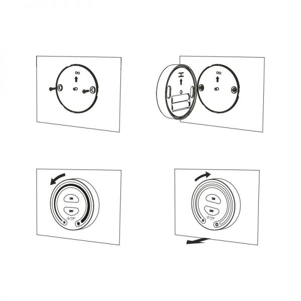 Seli draadloze led dimmer met ontvanger - Afbeelding 9