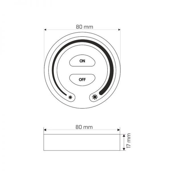 Seli draadloze led dimmer met ontvanger - Afbeelding 8