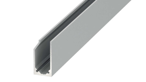 UITVERKOOP Zwaar 10mm glasplaat profiel 100cm