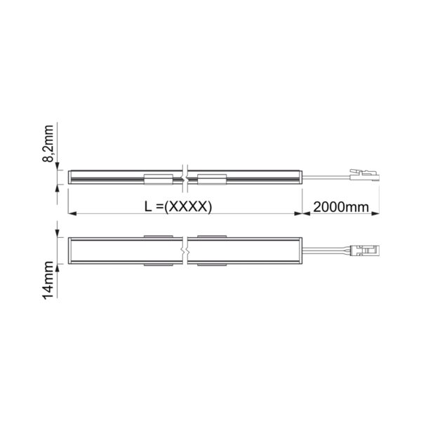 LUMI FLOW LED-opbouwarmatuur - Deboled