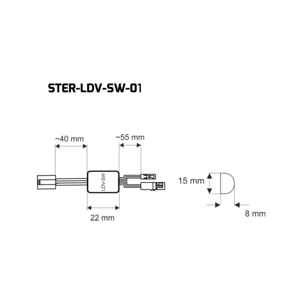 Controller van SMART led driver voor bedrade schakelaars - Afbeelding 3