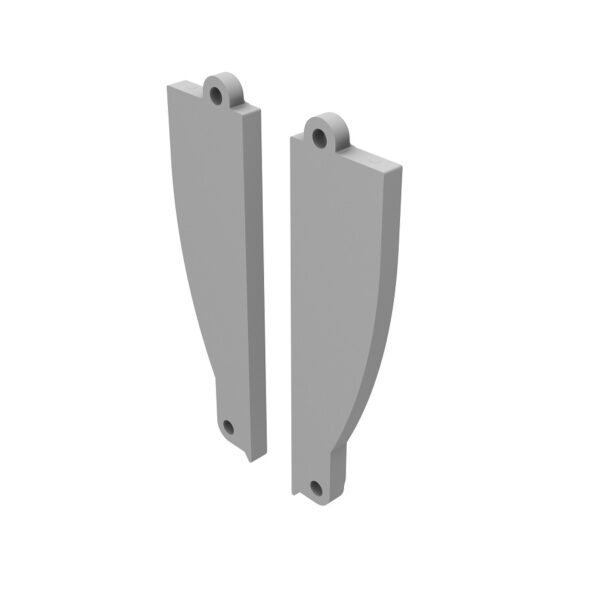 Eindkappen Set voor PLINT PROFIEL TYPE J - Afbeelding 2